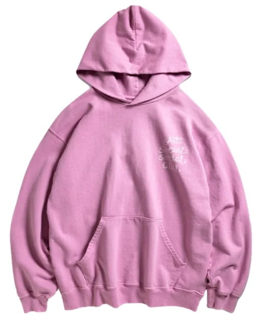 Anti Social Social Club Airbrushed Pink Hoodie