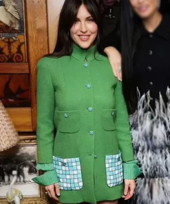 Scout LaRue BAFTA After Party 2025 Willis Green Wool Coat