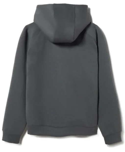 FC Barcelona Barca Wordmark Black Print Grey Pullover Unisex Hoodie
