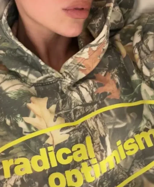 Dua Lipa Camo Hoodie