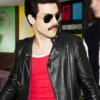 Freddie Mercury Black Leather Jacket