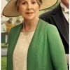 Downton Abbey Penelope Wilton Green Coat
