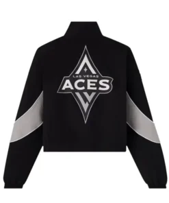 Buy Las Vegas Aces OVO Black And Silver Track Jacket For Him And Her