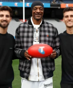 Melbourne Cricket Ground Snoop Dogg Plaid Jacket Shop Now