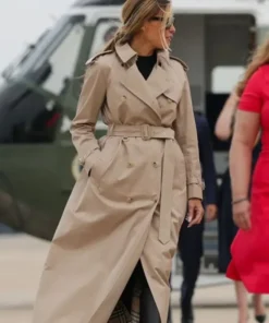 Melania Trump Burberry Trench Coat