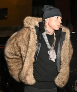 Central CEE LFW MAINS S3 Runway Show Fur Coat