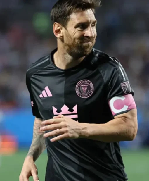 Inter Miami CF MLS Lionel Messi Black Jersey