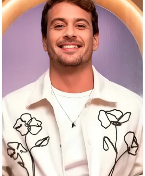 Julien Léo Love Is Blind France 2025 Floral Jacket