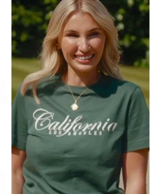 Sam and Billie Sister Act Billie Faiers Green T-Shirt
