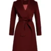 Katherine TV-Series Walter My Life with the Walter Boys S02 Sarah Rafferty Burgundy Coat