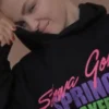 Selena Gomez X Spring Breakers Black Hoodie