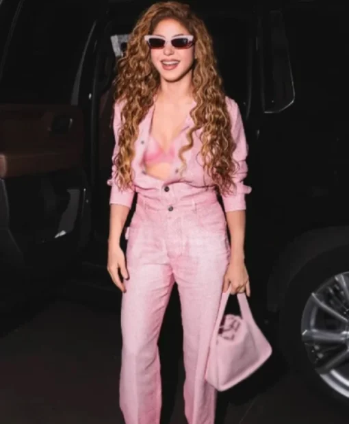 Ulta Beauty Mexico 2025 Shakira Pink Jumpsuit