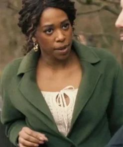 Buy Suzette Deveraux TV-Series Providence Falls Season 01 Felicia Simone Green Trench Coat For Him And Her