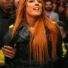WWE Becky Lynch Black Quilted Jacket