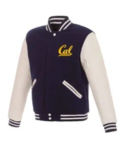 Buy Now NavyWhite California Golden Bears Varsity Jacket For Men and Women