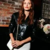 Chanel Through Her Lens Phoebe Tonkin Leather Jacket in Sale