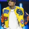 Breezy Bowl XX Tour Chris Brown Yellow Jacket