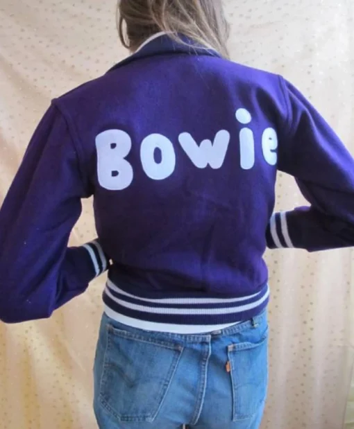 Buy Christiane F. BOWIE Purple Jacket