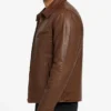 Classics Cognac Harrington Brown Real Leather Jacket