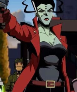 Bride of Frankenstein Creature Commandos Red Costume Coat