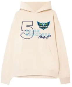 Recreation Dallas Wings 2025 Paige Bueckers Cream Hoodie