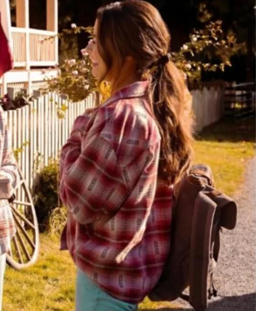The Wrong Paris Miranda Cosgrove Flannel Shirt
