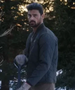 The Housemaid Michele Morrone Quilted Jacket