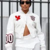 Jordan Chiles Fashion Show Varsity Jacket