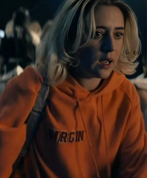 Shop Gen V S2 Lizze Broadway Orange Hoodie