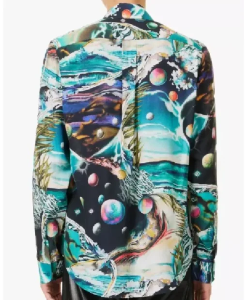Shop Great British Bake Off S16 Noel Fielding Graphic Print Shirt
