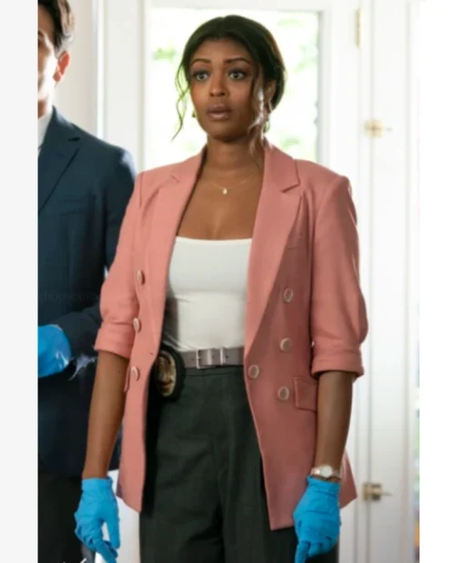 Daphne TV-Series High Potential S02 Javicia Leslie Pink Blazer