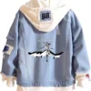 The Eminence in Shadow ISaikoy Anime Denim and Fleece Jacket