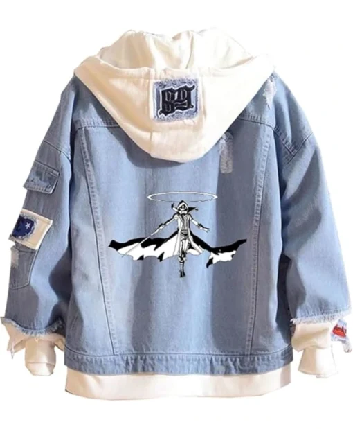 The Eminence in Shadow ISaikoy Anime Denim and Fleece Jacket