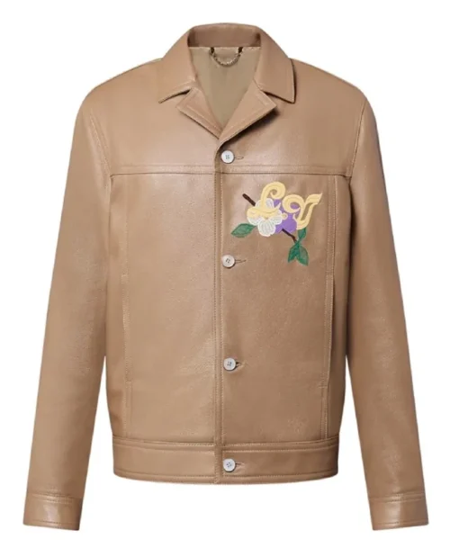 Jaylen NBA Finals Game 3 Brown Jacket