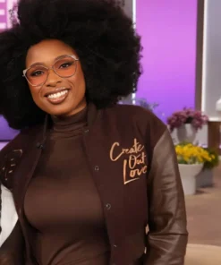 The Jennifer Hudson Show S04 Jennifer Hudson Brown Jacket