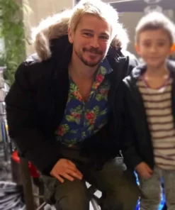 Lucas Reyes Fight or Flight Black Parka Puffer Jacket