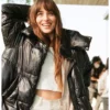 Dakota Johnson Splitsville 2025 Black Puffer Jacket