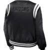 Las Vegas Raiders Black Full-Zip Bomber Jacket