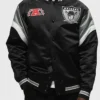 Las Vegas Raiders Black Heavyweight Varsity Jacket