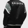 Las Vegas Raiders Black Varsity Heavyweight Jacket