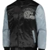 Las Vegas Raiders Starter Grey And Black Jacket