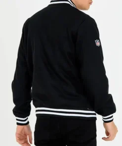 Las Vegas Raiders Team Black Bomber Jacket