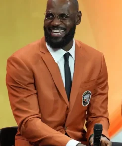 Lebron James Hall Of Fame Orange Blazer Jacket