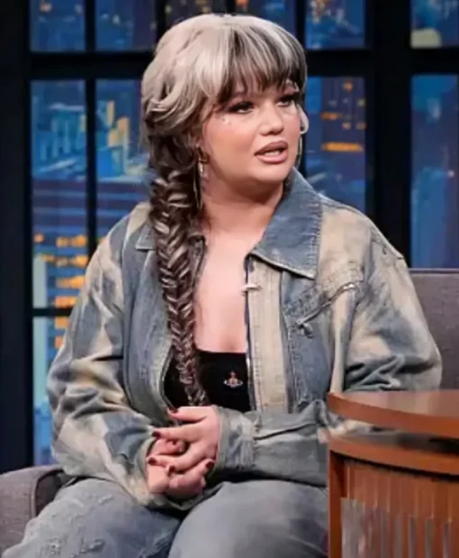 Late Night with Seth Meyers S13 Lola Young Denim Jacket