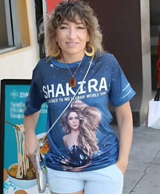LA 2025 Naomi Grossman Blue Shakira T-Shirt