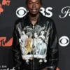 MTV Video Music Awards 2025 Skillibeng Black Leather Jacket