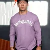 Mark Wahlberg Attends Canelo v Crawford Fight Sweatshirt
