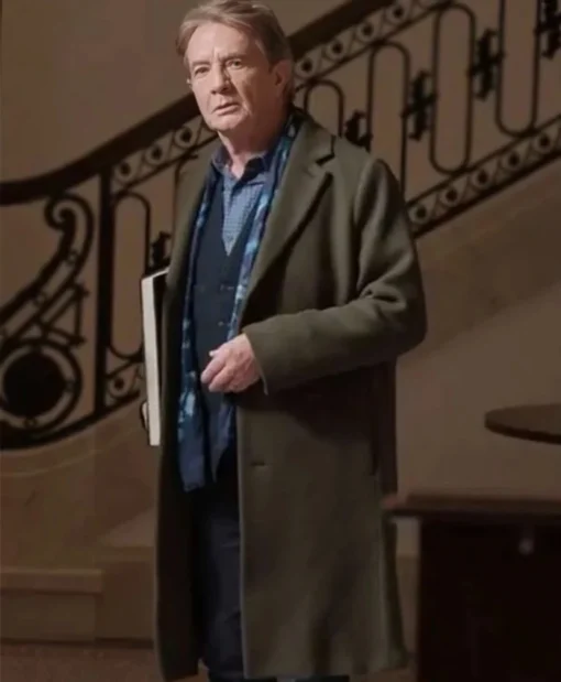 Oliver Putnam Only Murders in the Building S5 Wool Coat