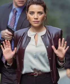 NCIS Nassima Benchicou Tony and Ziva Leather Jacket