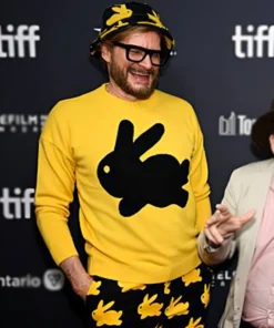 Bryan Fuller Dust Bunny 2025 Premiere Yellow Sweatshirt in Sale